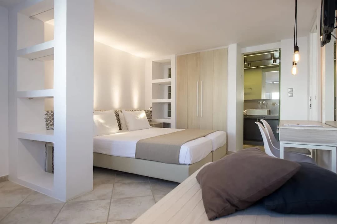 Chambre supérieure triple, patio