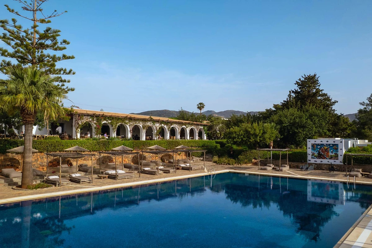 Piscine, Minos Beach Art, Crète, Grèce