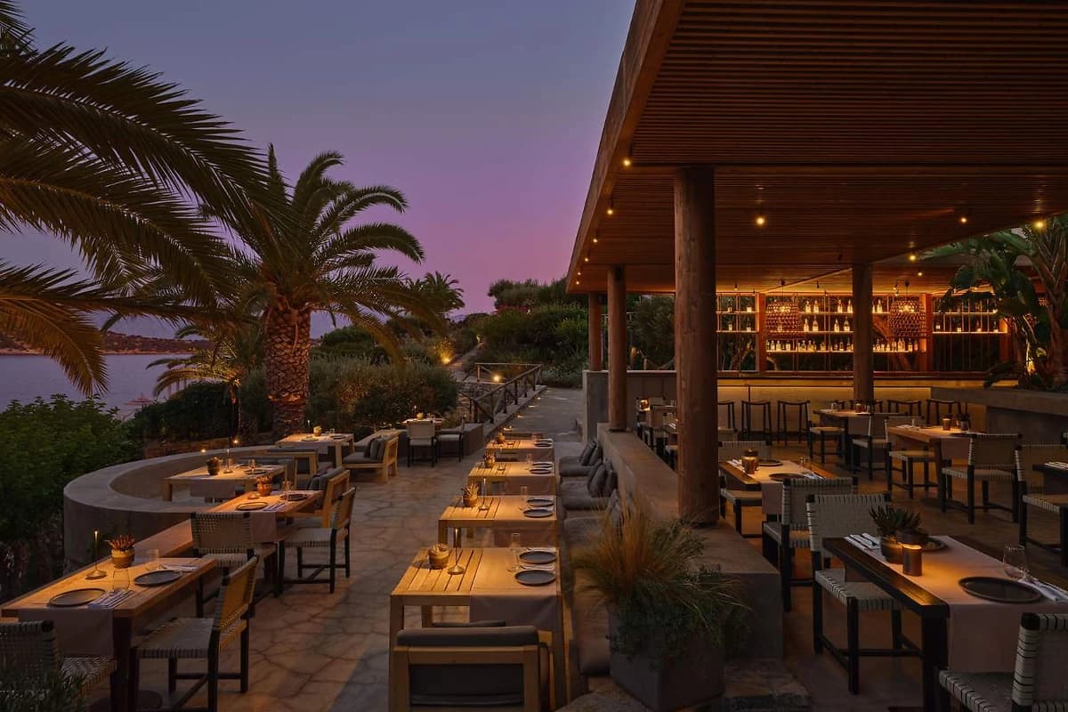 Restaurant Amar, Minos Palace Hotel & Suites, Crète, Grèce