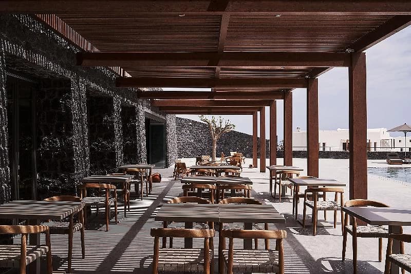 Restaurant, Orama Hotel & Spa, Santorin, Grèce