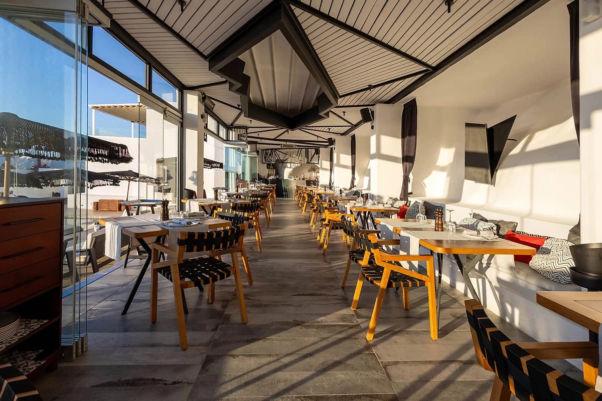 Restaurant, Grand Ambassador, Santorin, Grèce