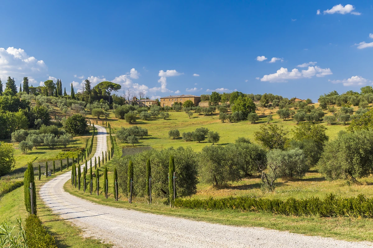 Paysage de Toscane, Italie