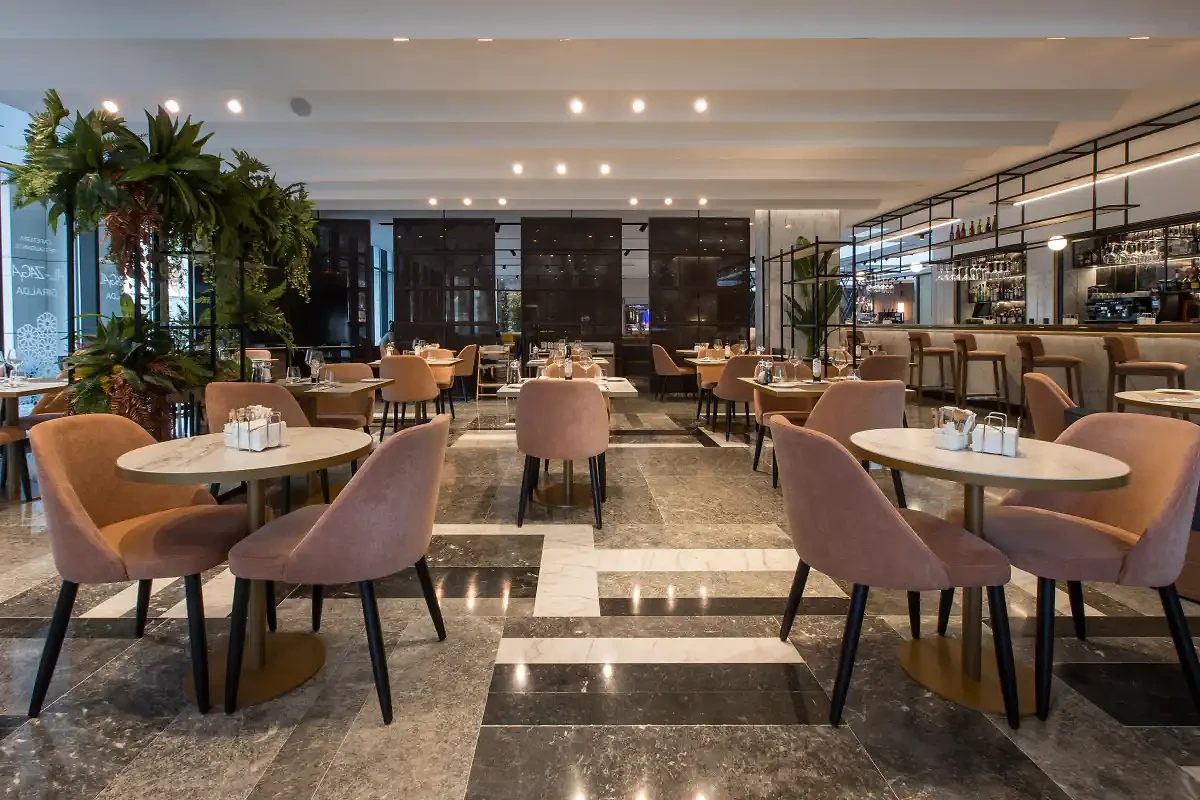 Restaurant, Hôtel Giralda Center, Séville, Espagne