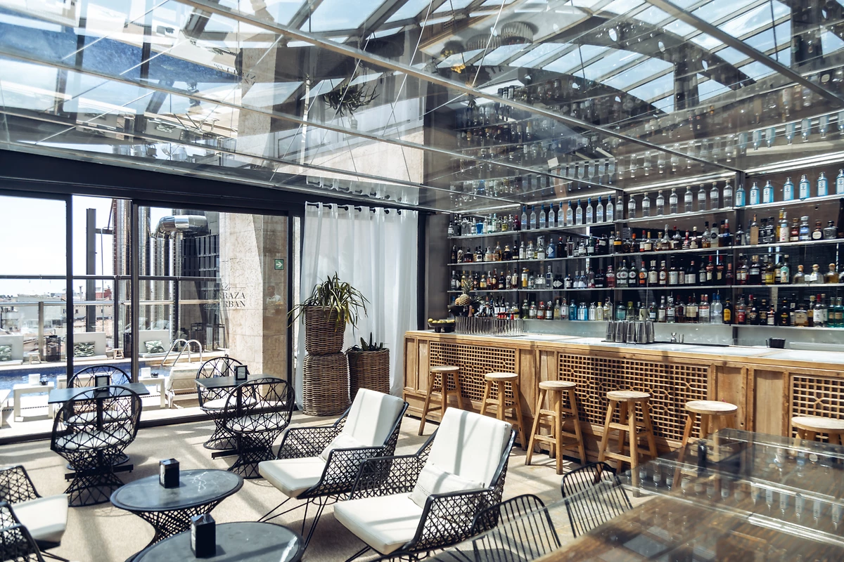 Bar, Hotel Urban 5*GL, Madrid, Espagne