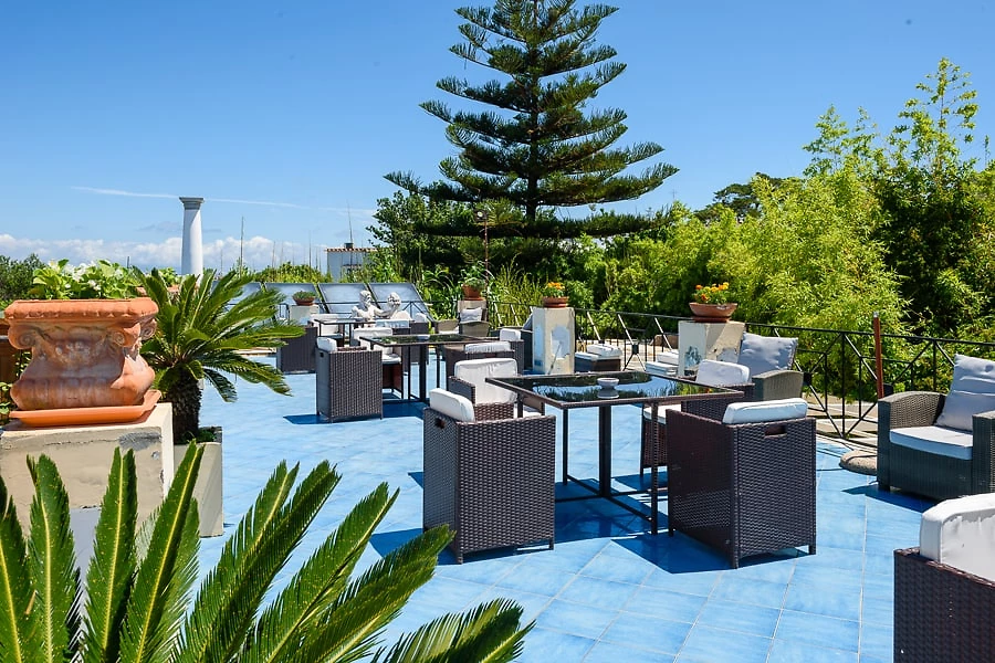 Terrasse, Hotel Bussola
