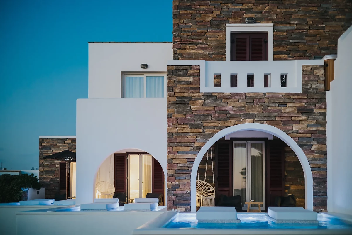 Vue extérieure des appartements, Aegean Palace