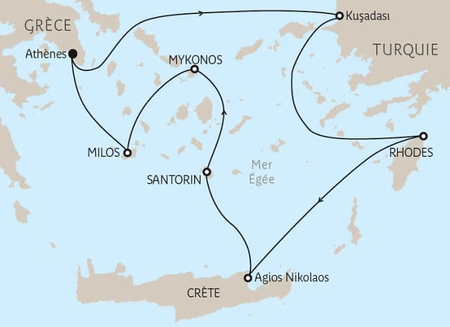 Carte du voyage