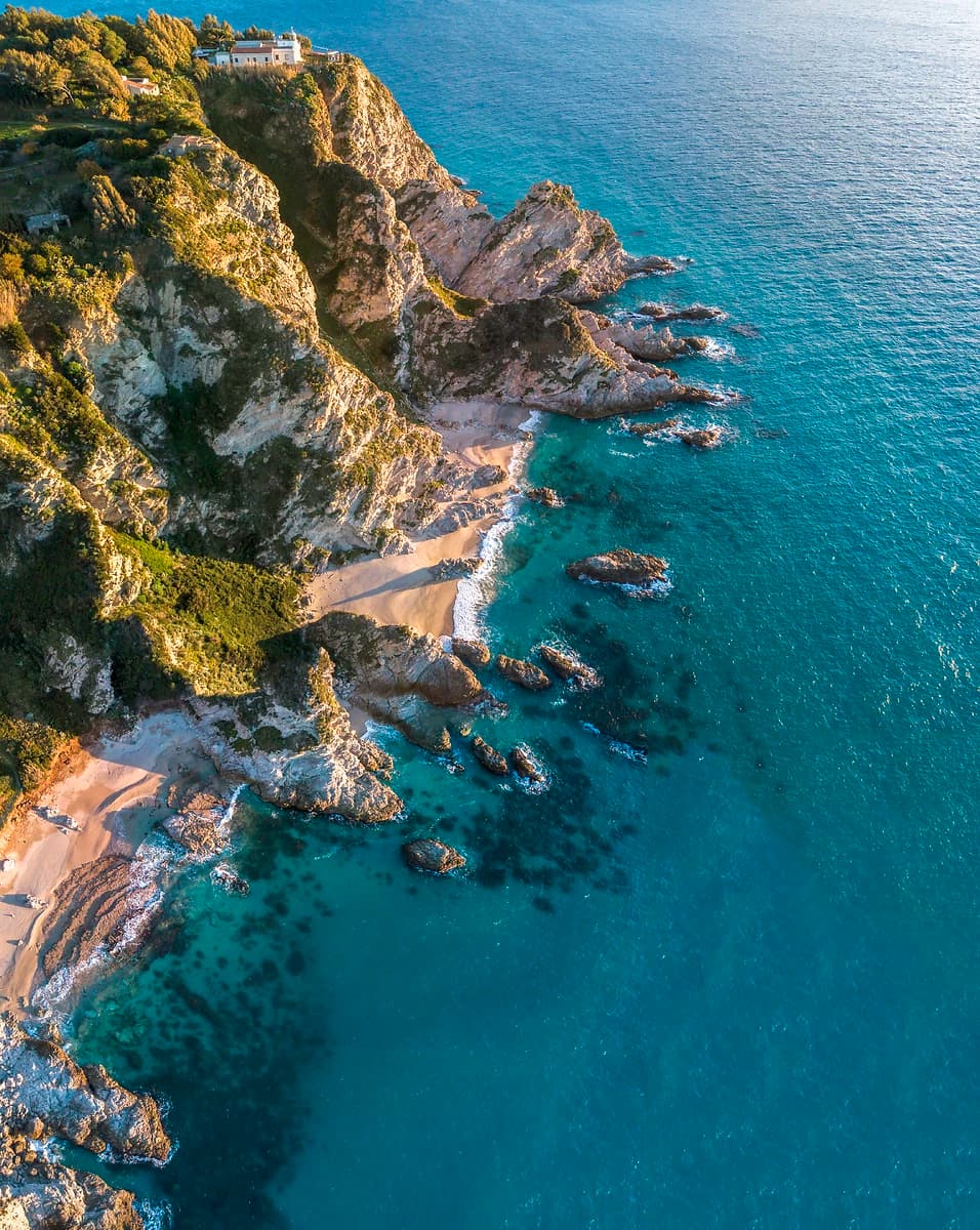 Capo Vaticano, Côte des Dieux, Calabre, Italie