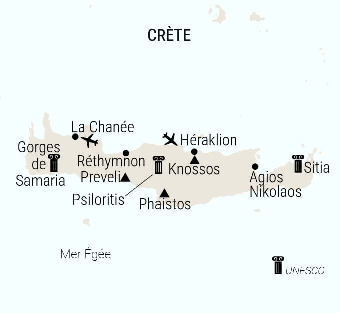 crète carte