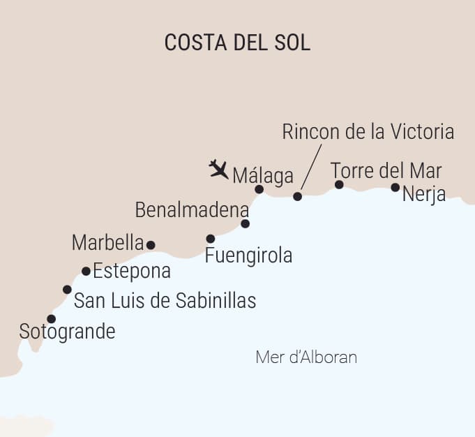 carte costa del sol 