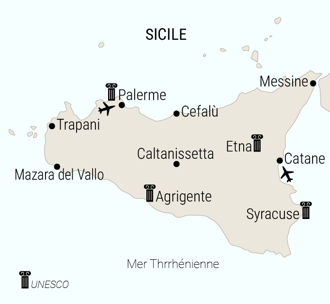 carte Sicile