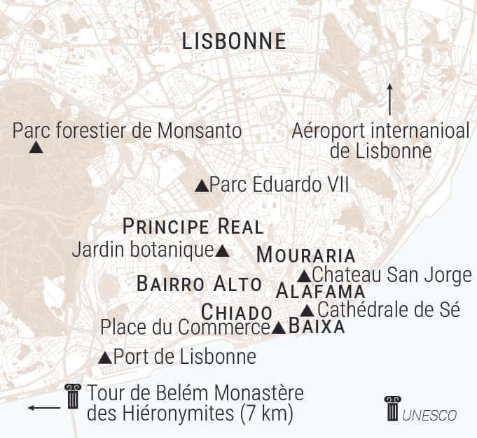 carte Lisbonne