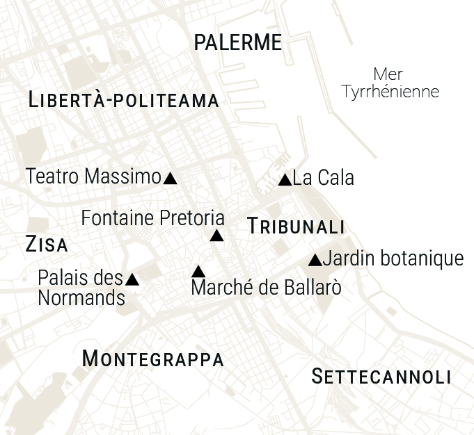 carte Palerme 