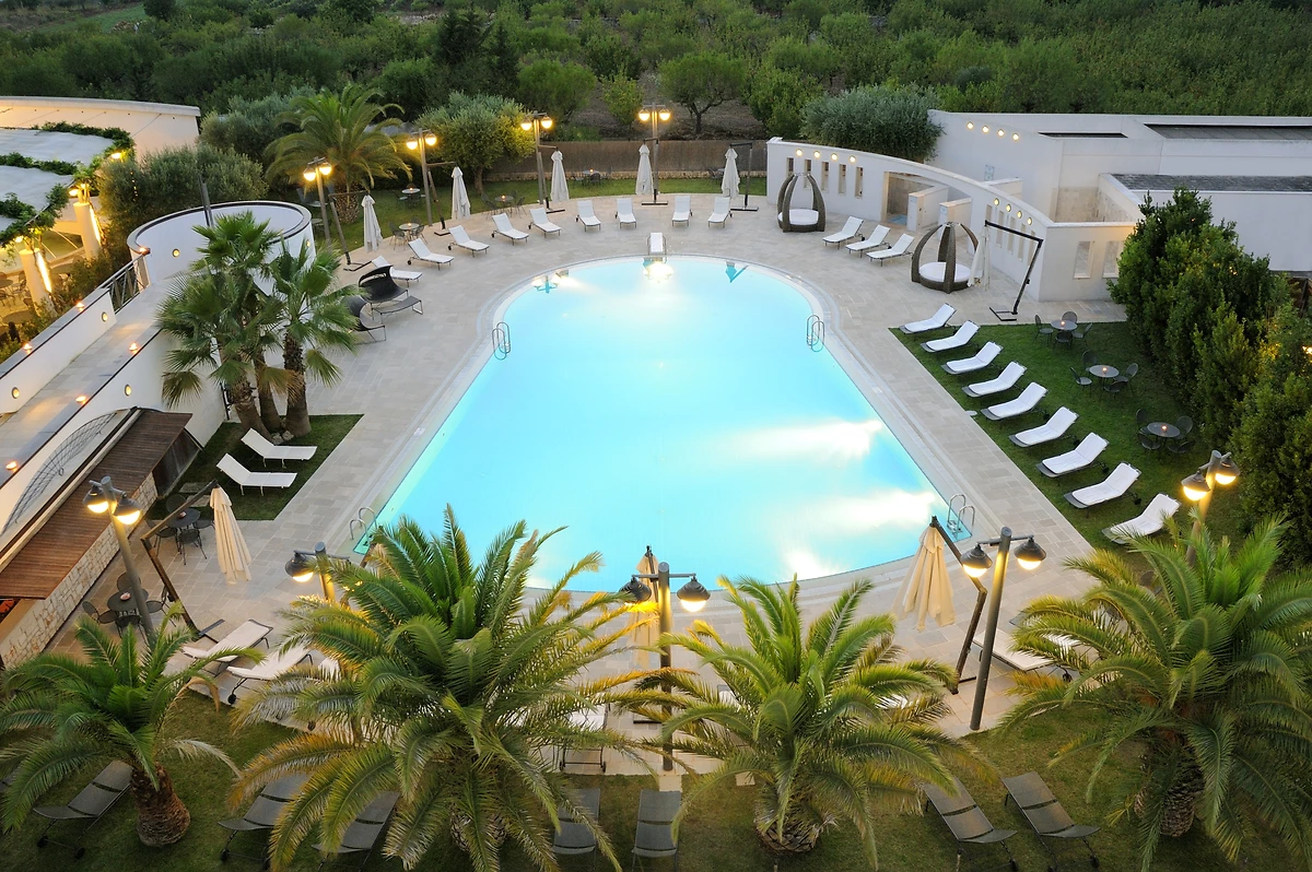 Piscine, Grand Hotel La Chiusa Di Chietri, Alberolbello, Pouilles