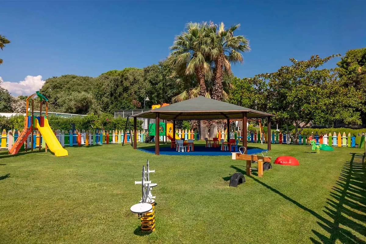 Aire de jeux, UNAHOTELS Naxos Beach Sicilia, Sicile, Italie