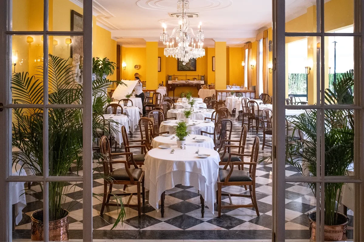 Restaurant, Quinta da Bela Vista, Madère, Portugal