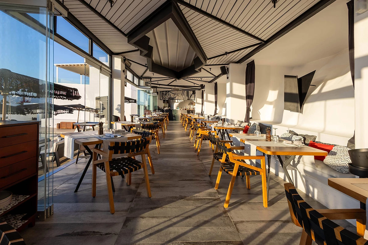 Restaurant, Grand Ambassador, Santorin, Grèce