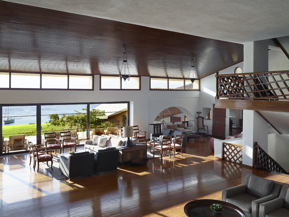 Lobby de l'hôtel, Elounda Mare Relais et Châteaux