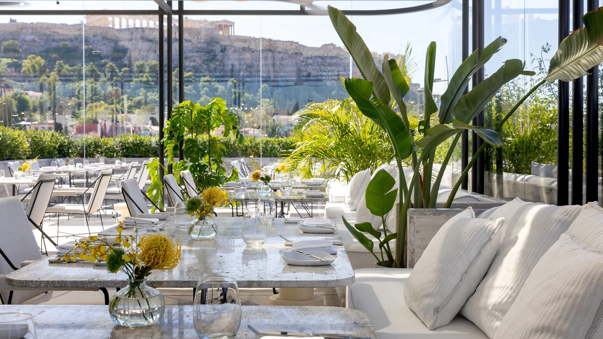 Un des restaurants de l'hôtel, THE DOLLI