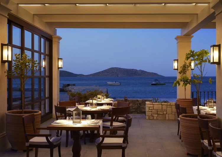 Restaurant Il Borro Tuscan Bistro, Elounda Peninsula Luxury Resort, Crète, Grèce