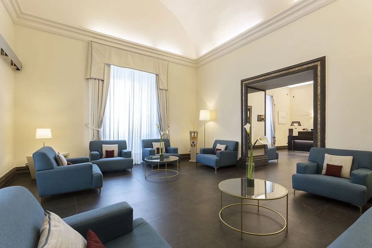 Lobby, Palazzo Caracciolo Napoli MGallery, Naples, Italie