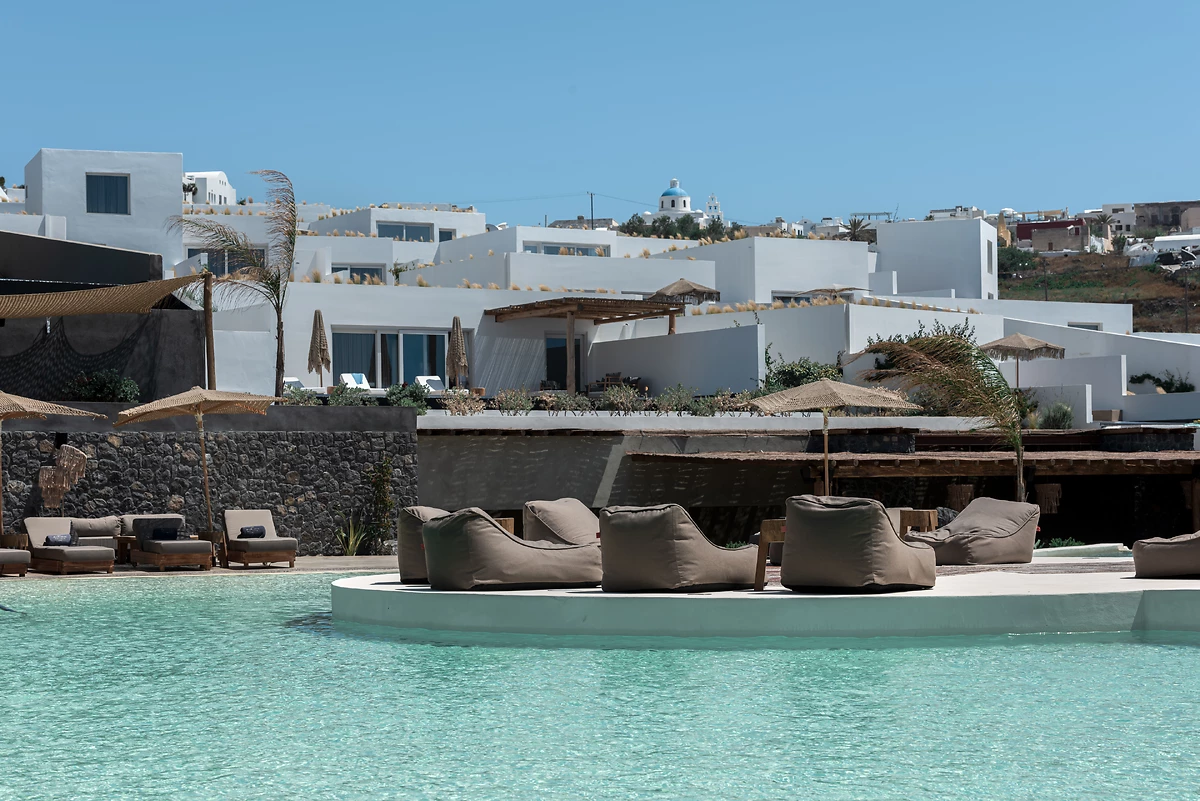 Grande piscine, Andronis Arcadia Hotel, Santorin, Grèce