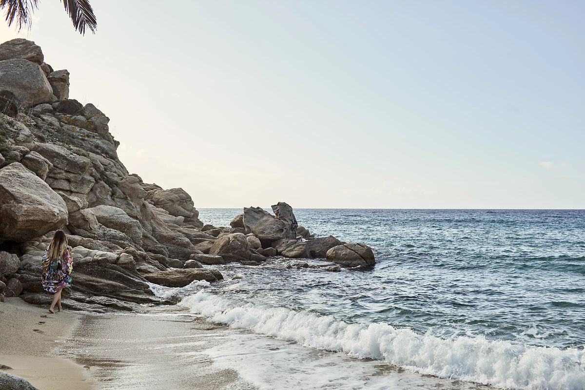 Plage, Myconian Ambassador, Mykonos, Grèce