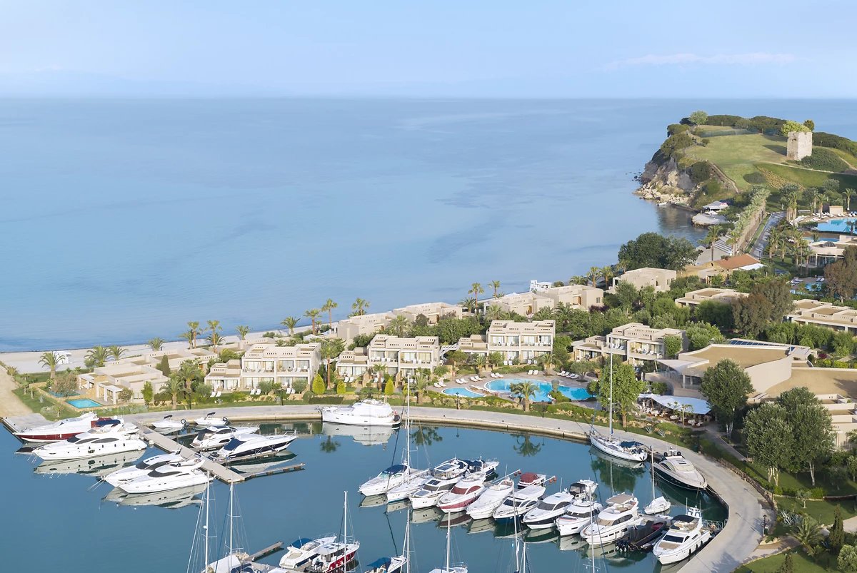Vue extérieure de l'hôtel, Sani Asterias