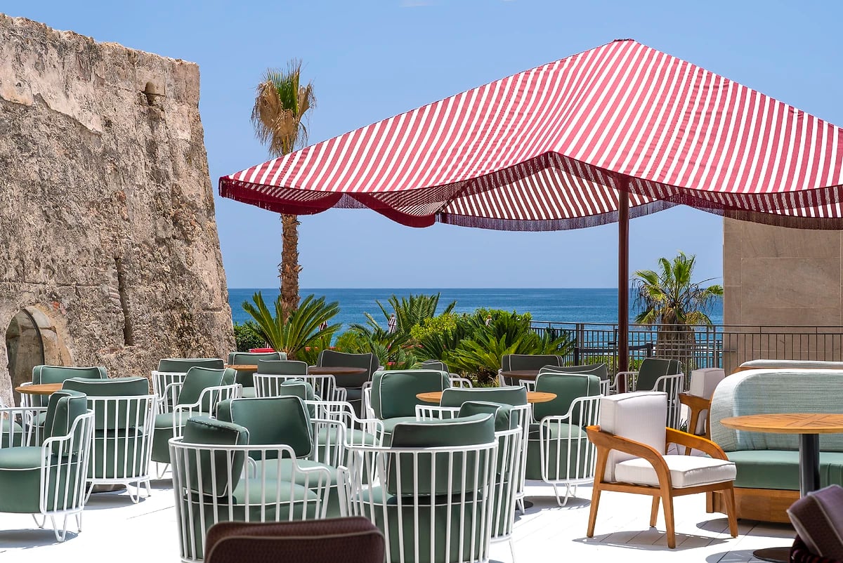 Un des bars de l'hôtel, El Fuerte Marbella
