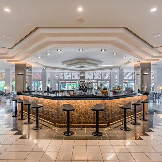 Bar de l'hôtel, Anissa Beach & Village, Crète, Grèce