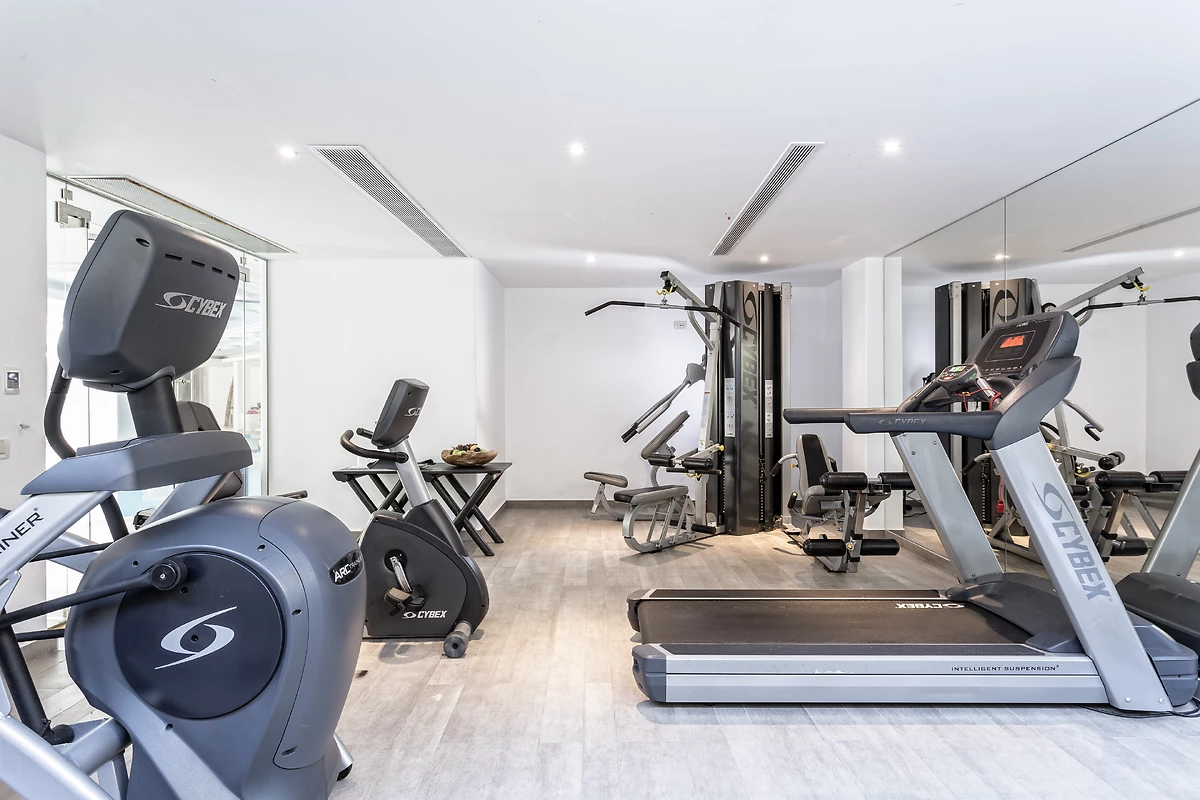 Salle de sport, Myconian Villa collection, Mykonos, Grèce