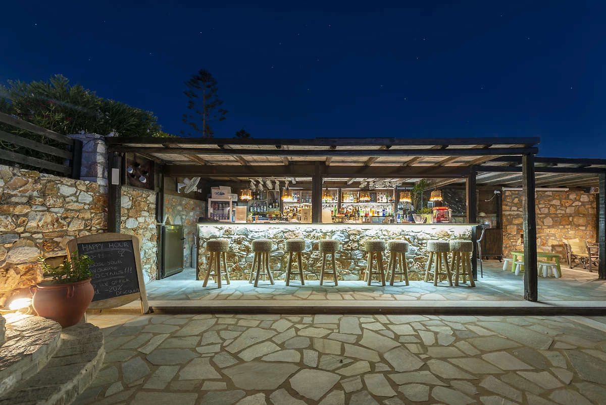 Bar de l'hôtel, hôtel Parosland