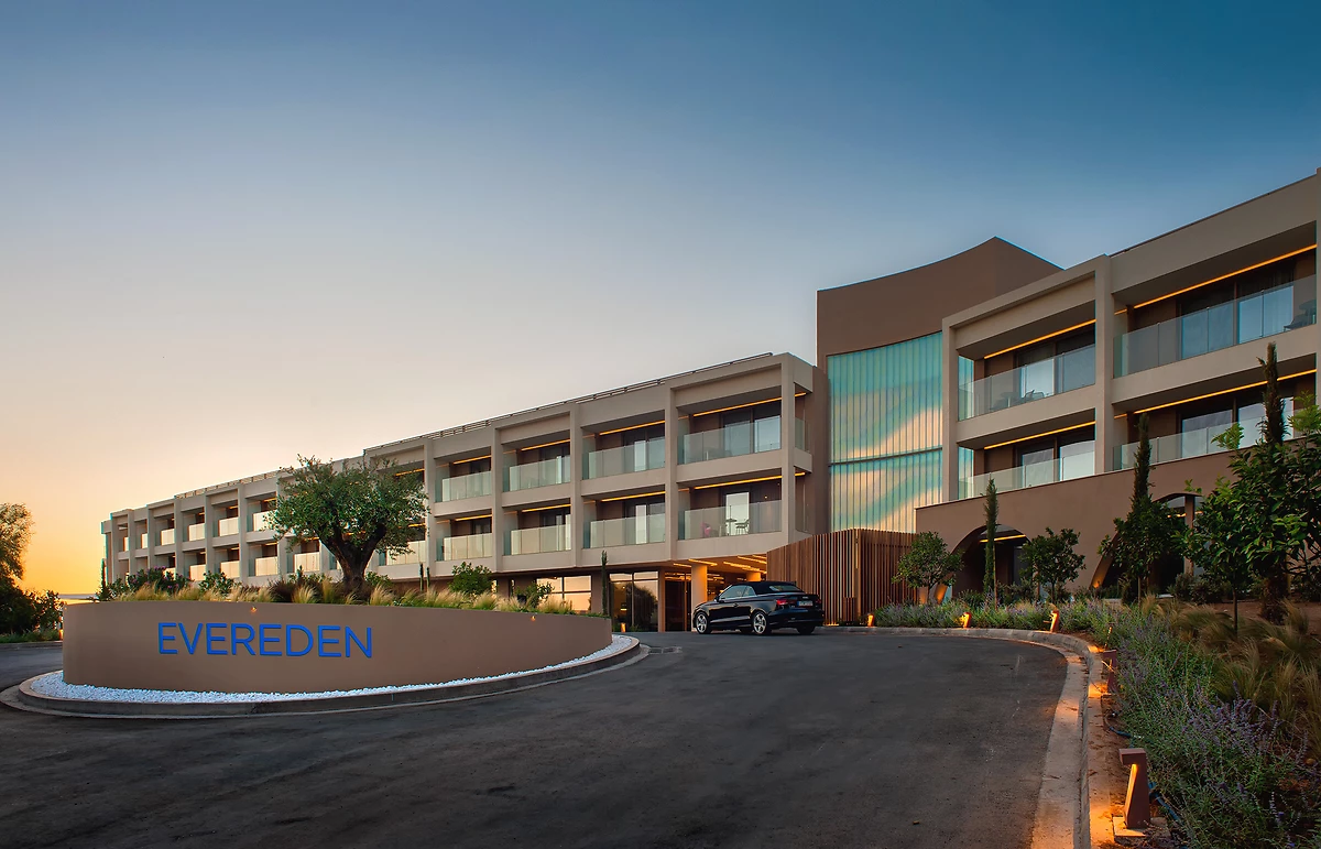 Façade du Vincci EverEden, Attique, Grèce