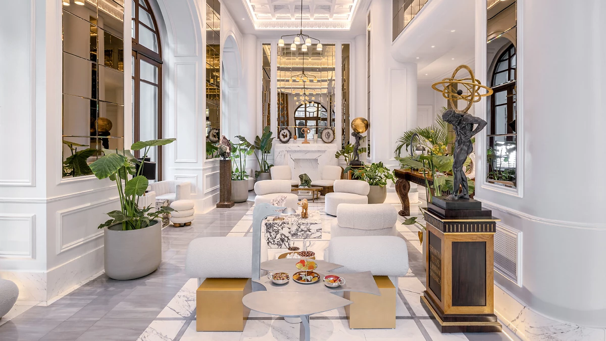 Un des restaurants de l'hôtel, THE DOLLI