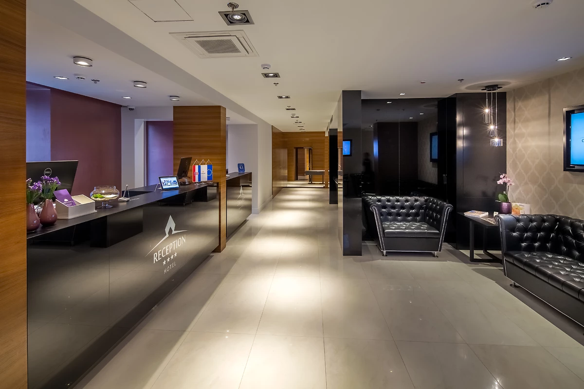 Lobby, Hôtel Cornaro, Split, Croatie