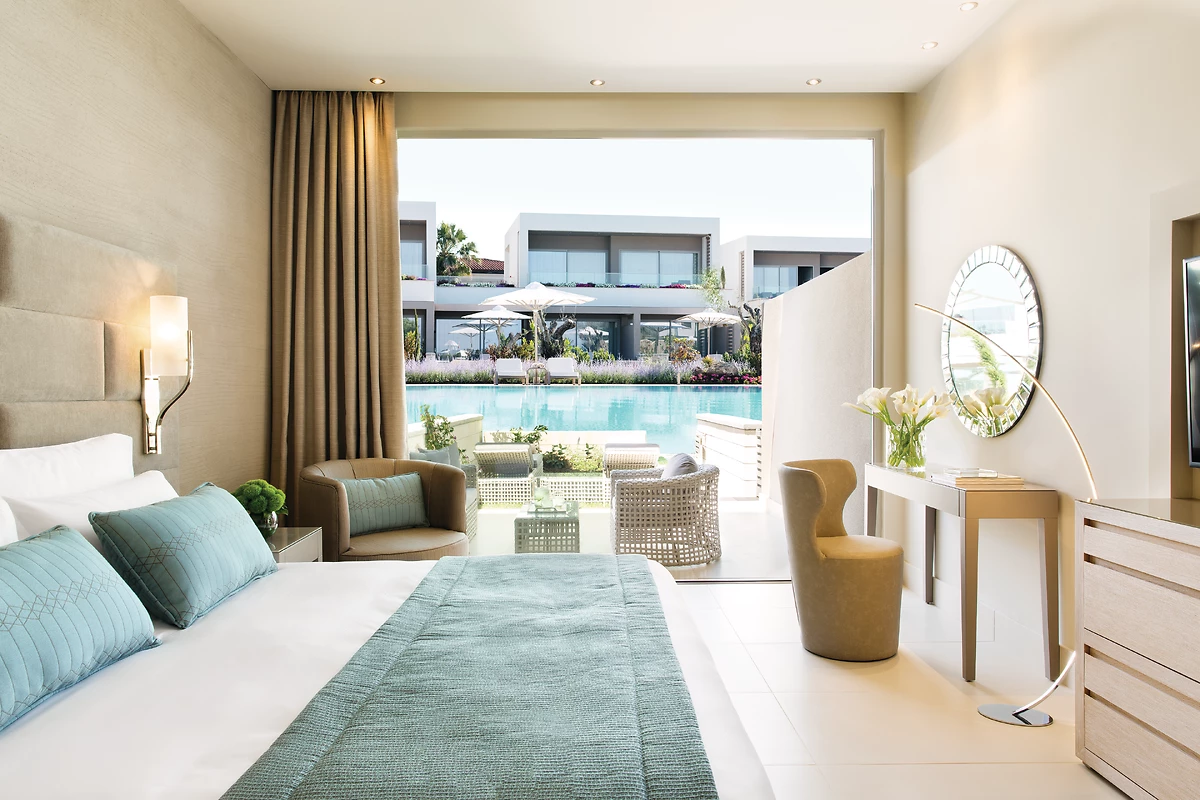 Chambre double jardin privé