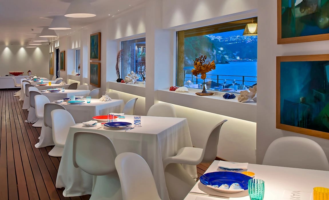 Restaurant Maxi, hôtel Capo La Gala Hotel & Spa, Vico Equense, Campanie, Italie