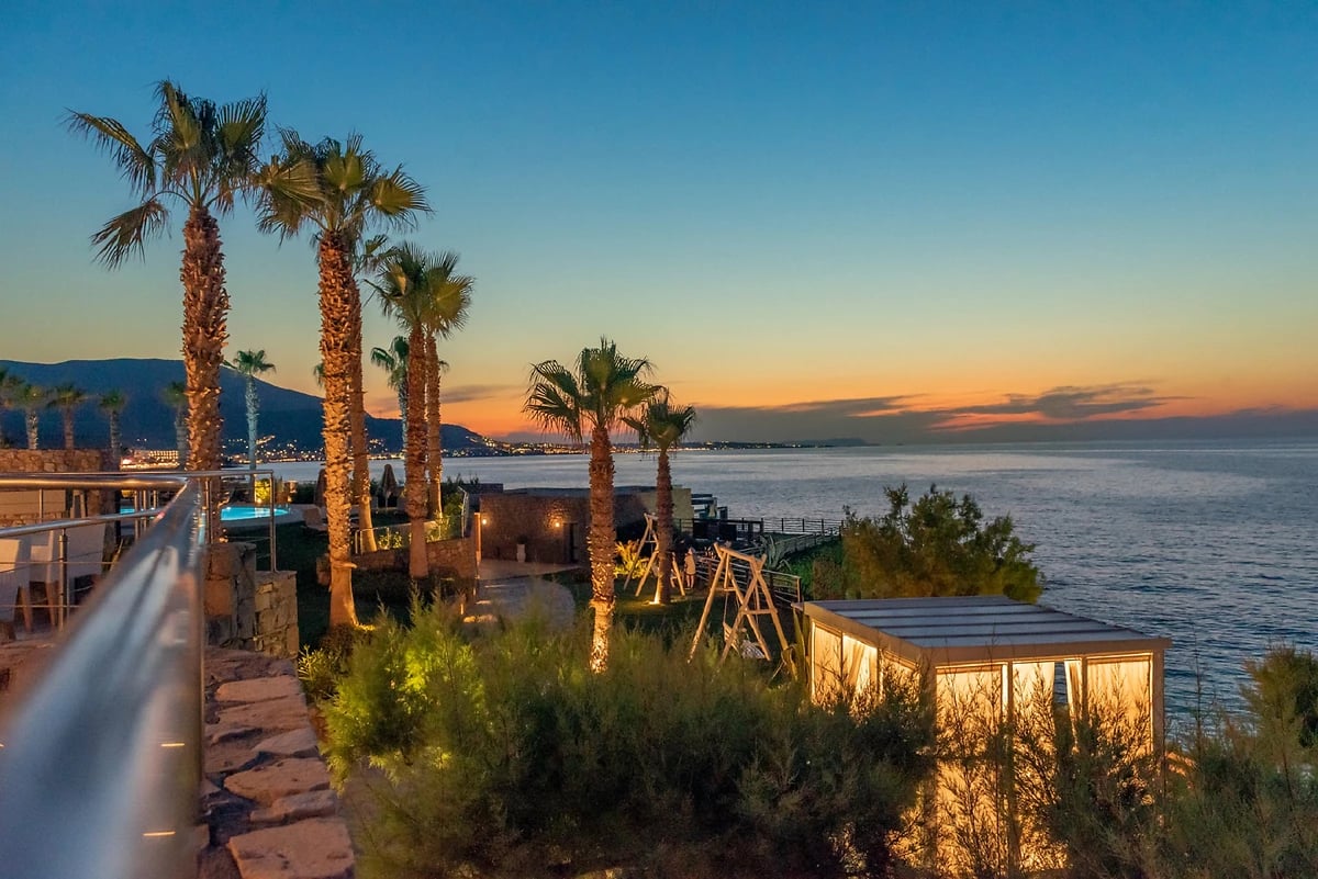 Jardin, hôtel Ikaros Beach Luxury Resort & Spa