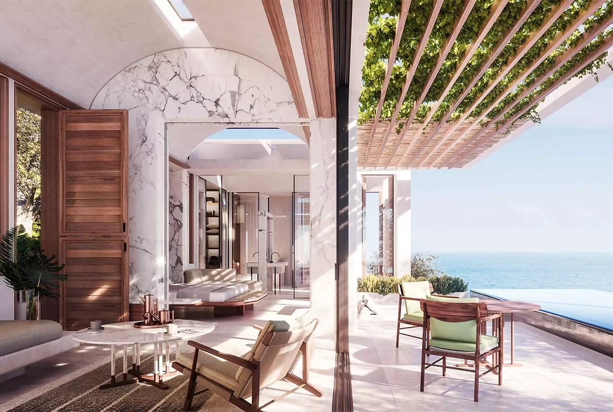 Villa 1 chambre vue mer