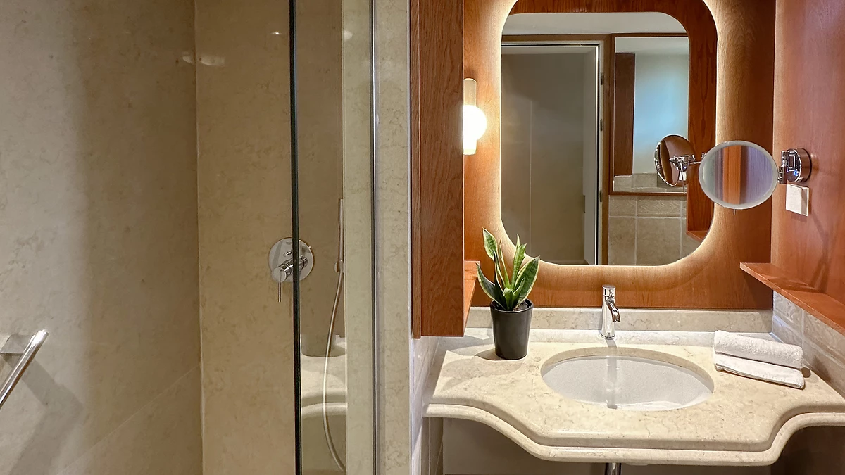 Chambre double vue jardin