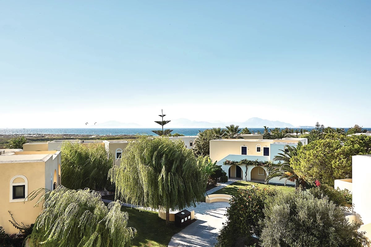 Vue extérieure de l'hôtel, Grecotel Casa Paradiso, Kos, Grèce