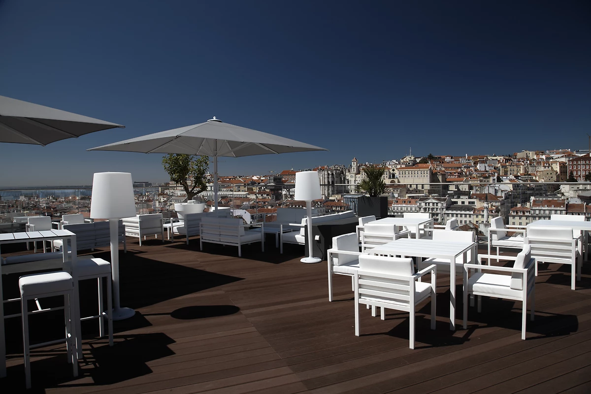 Rooftop Bar, Hôtel Mundial, Lisbonne, Portugal