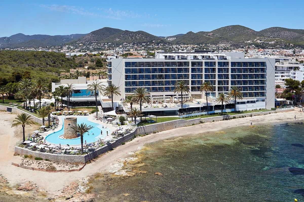 Vue extérieure, Hôtel Torre del Mar, Ibiza, Baléares