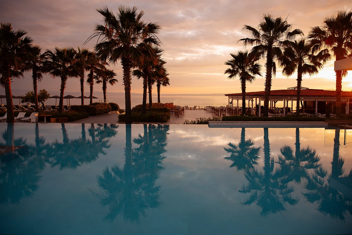 Piscine de l'hôtel, Domes Noruz Kassandra