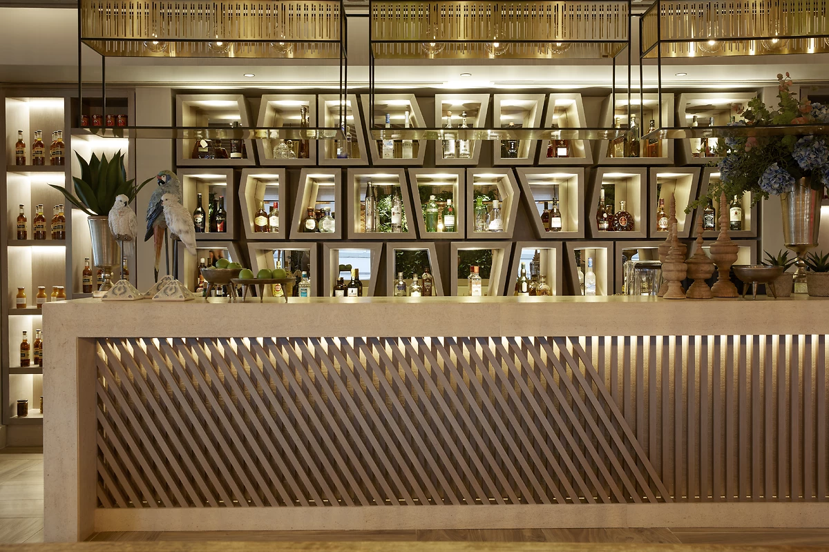 Bar du restaurant El Puerto, Porto Sani