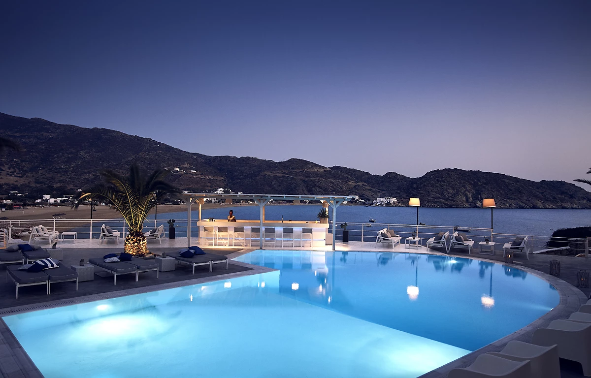 Piscine, Hôtel Ios Palace, Ios, Grèce