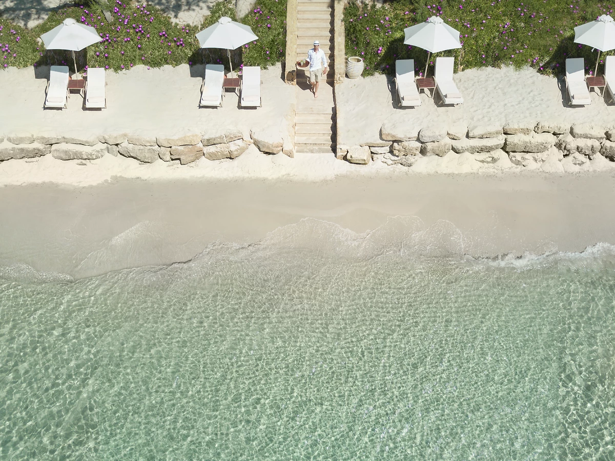 Plage de l'hôtel, Sani Club