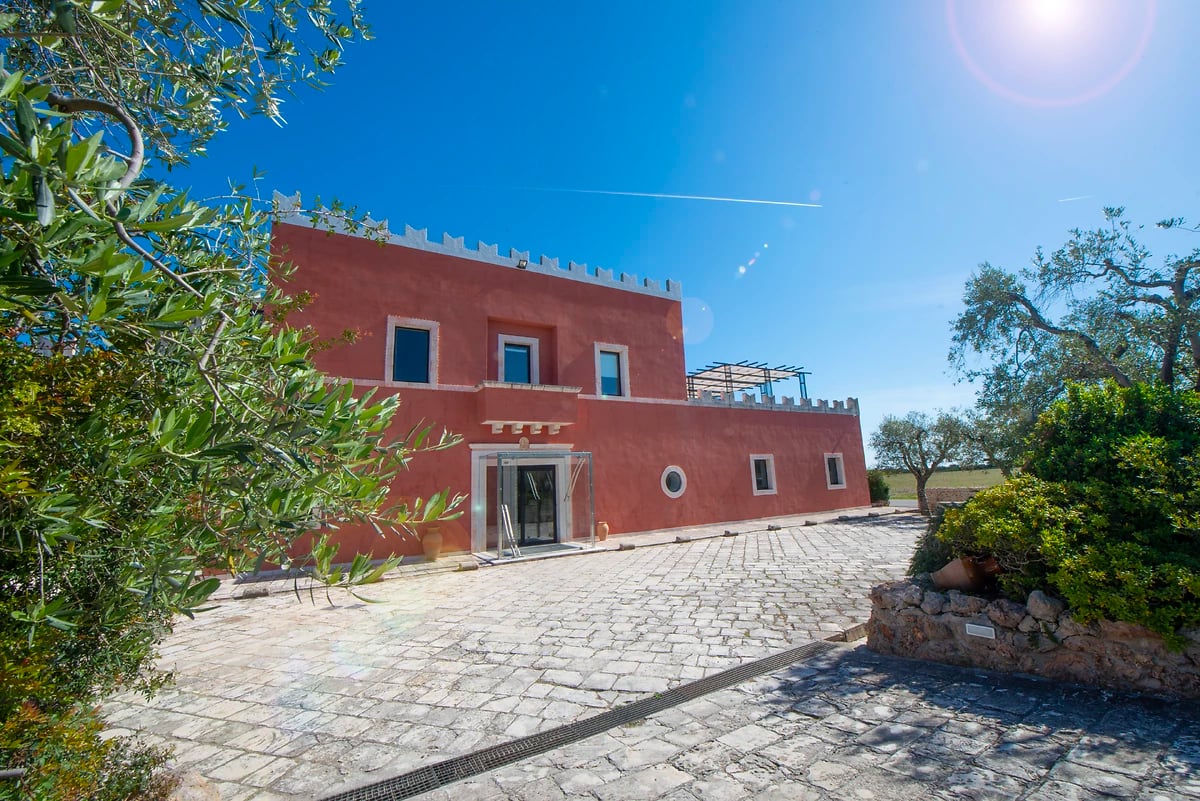 Vue extérieure de l'hôtel, Grand Hotel Masseria Santa Lucia