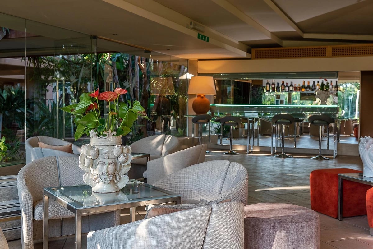 Bar, Acacia Resort, Sicile, Italie