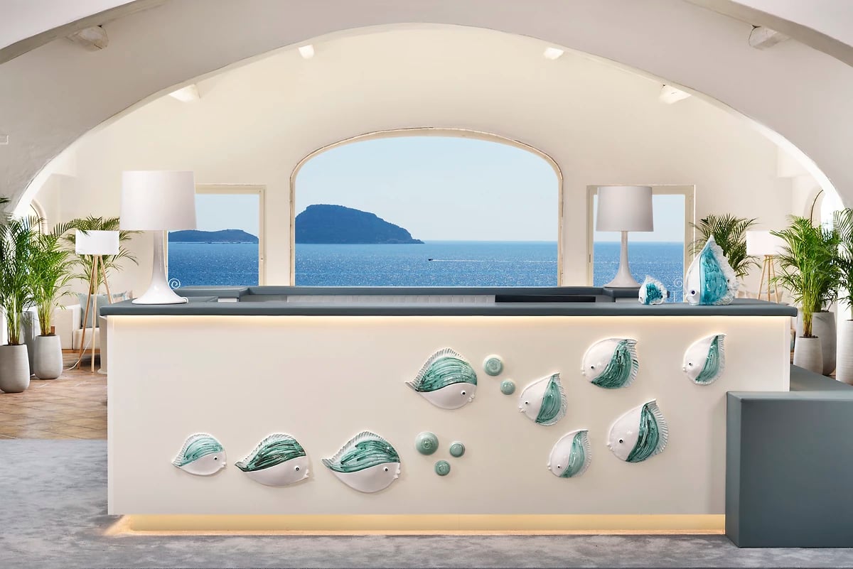 Réception, VOI Colonna Village, Sardaigne, Italie